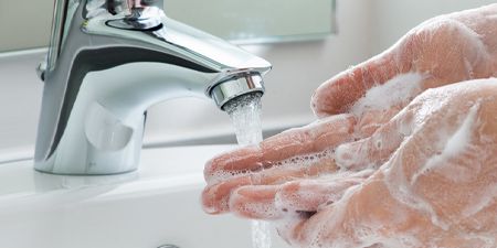 Richtig Hände waschen
