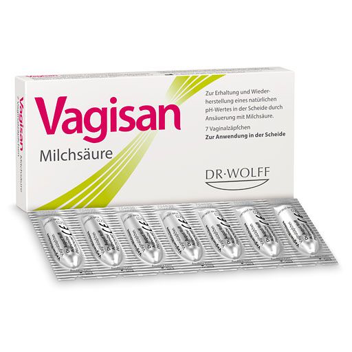 VAGISAN Milchsäure Vaginalzäpfchen 7 St