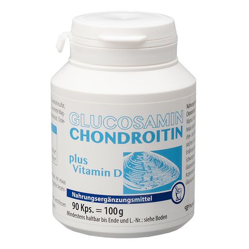 GLUCOSAMIN-CHONDROITIN+Vitamin D Kapseln 90 St  