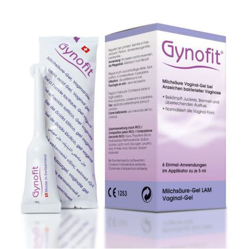 GYNOFIT Vaginal Gel a. Bas. v. Milchsäure+Glycoge 6x5 ml