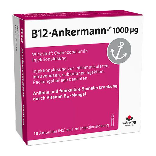 B12 ANKERMANN 1. 000 μg Ampullen