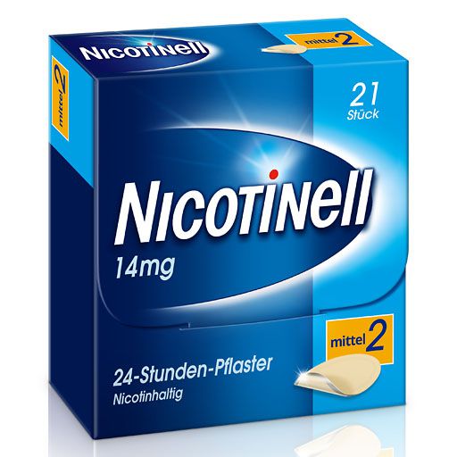 NICOTINELL 14 mg/24-Stunden-Pflaster 35mg* 21 St