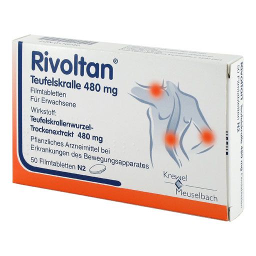 RIVOLTAN Teufelskralle 480 mg Filmtabletten* 50 St