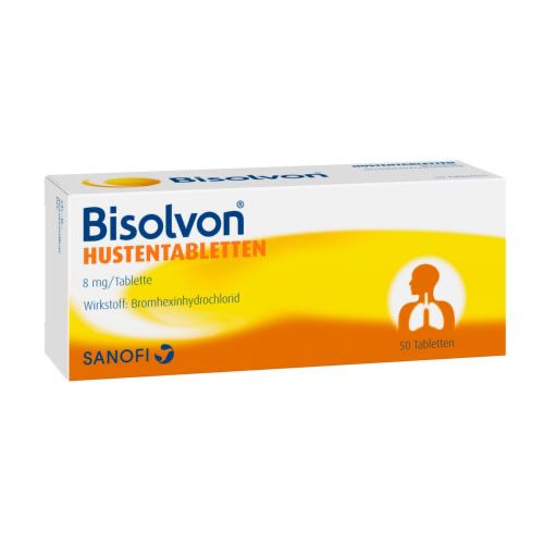 BISOLVON Hustentabletten 8 mg* 50 St