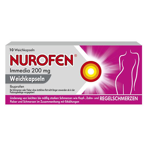NUROFEN Immedia 200 mg Weichkapseln* 10 St