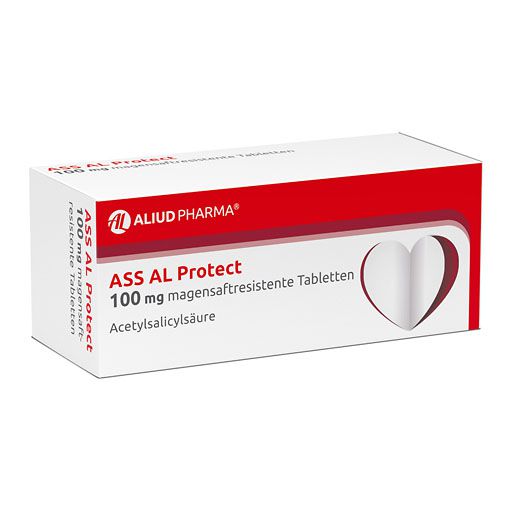 ASS AL Protect 100 mg magensaftres. Tabletten* 50 St
