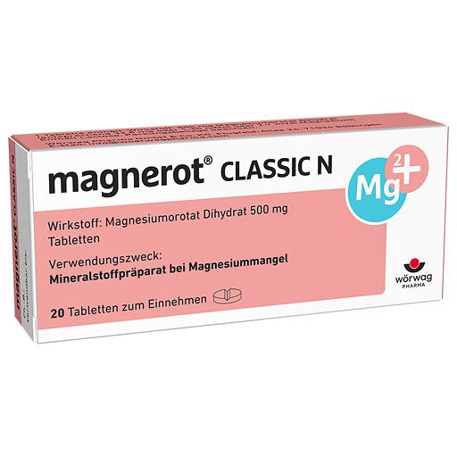 MAGNEROT CLASSIC N Tabletten* 20 St