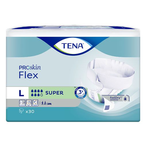 TENA FLEX super L 3x30 St