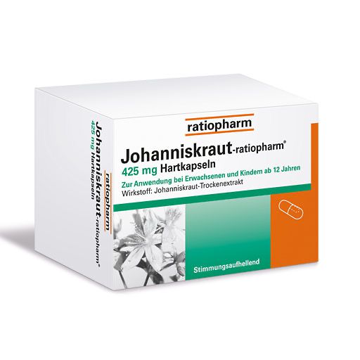 JOHANNISKRAUT-RATIOPHARM 425 mg Hartkaps.