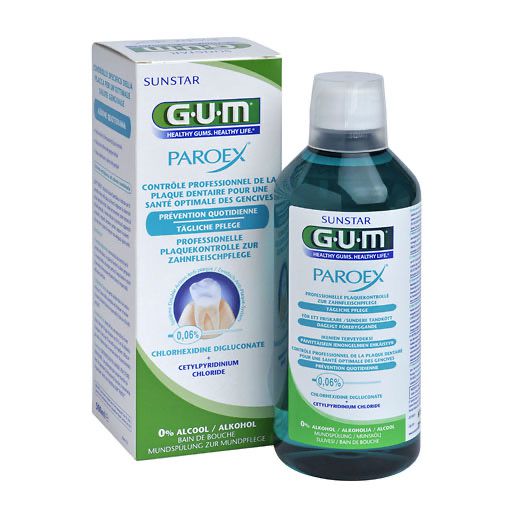 GUM Paroex 0,06% CHX Mundspülung