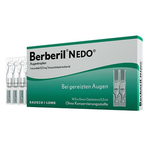BERBERIL N EDO Augentropfen* 10x0,5 ml