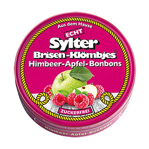 ECHT SYLTER Himbeer-Apfel Bonbons zuckerfrei 70 g