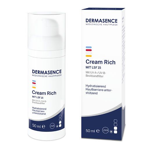 DERMASENCE Cream rich LSF 15