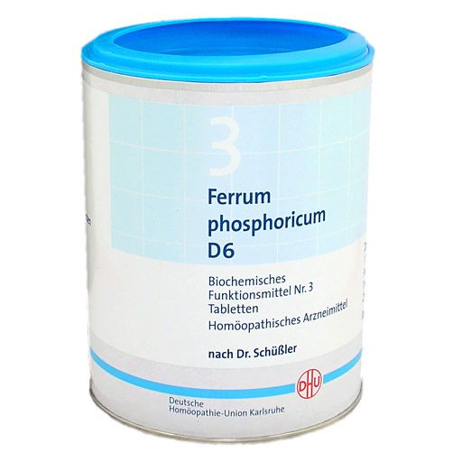 BIOCHEMIE DHU 3 Ferrum phosphoricum D 6 Tabletten* 1000 St