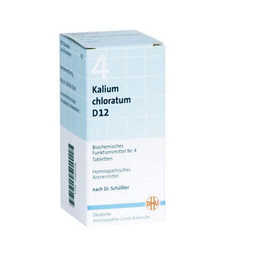 BIOCHEMIE DHU 4 Kalium chloratum D 12 Tabletten* 80 St