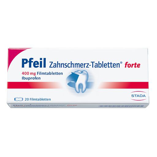 PFEIL Zahnschmerz-Tabletten forte Filmtabletten* 20 St