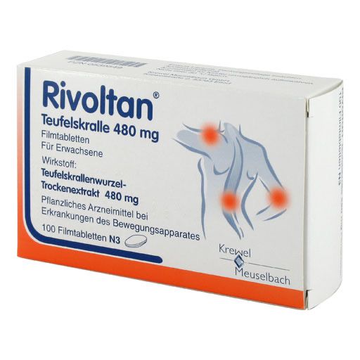 RIVOLTAN Teufelskralle 480 mg Filmtabletten* 100 St