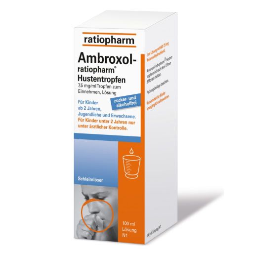 AMBROXOL-ratiopharm Hustentropfen* 100 ml