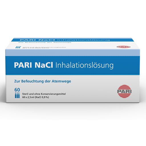 PARI NaCl Inhalationslösung Ampullen 60x2,5 ml