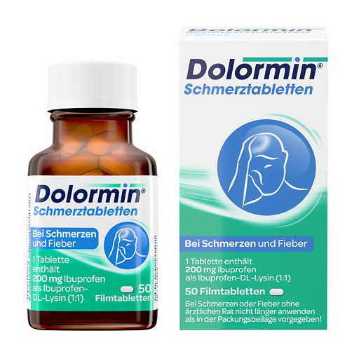 Dolormin® mit Ibuprofen bei Kopfschmerzen* 50 St