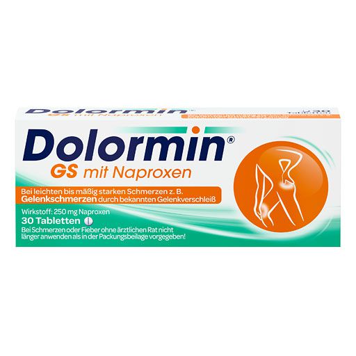 Dolormin® GS mit Naproxen bei Gelenkschmerzen* 30 St