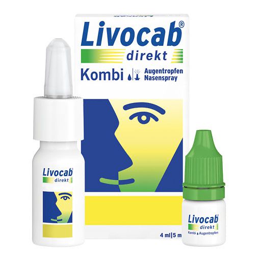Livocab® direkt Nasenspray/Augentropfen Kombi