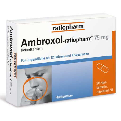 AMBROXOL-ratiopharm 75 mg Hustenlöser Retardkaps.* 20 St