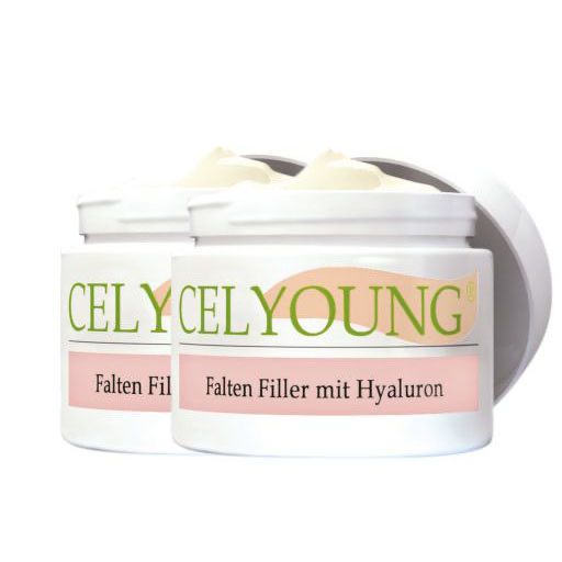 CELYOUNG Falten Filler m. Hyaluron Creme 100 ml