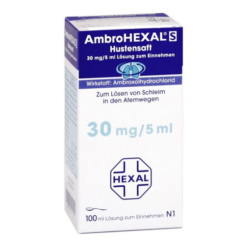 AMBROHEXAL S Hustensaft 30 mg/5 ml* 100 ml