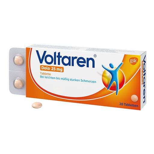 VOLTAREN Dolo 25 mg überzogene Tabletten* 20 St