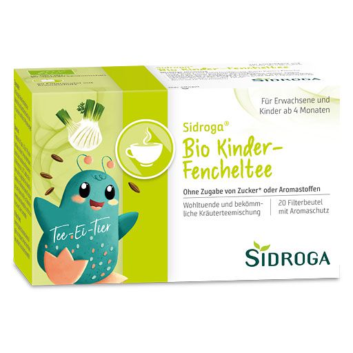 SIDROGA Bio Kinder-Fencheltee Filterbeutel 20 St  