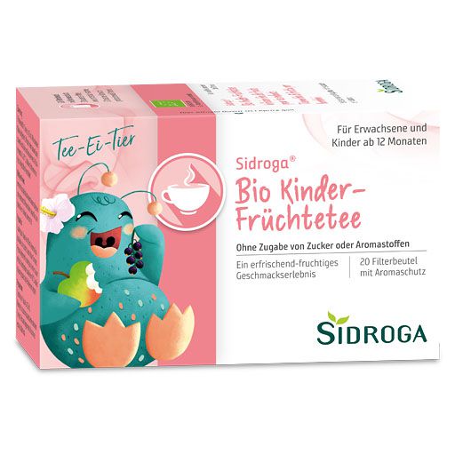SIDROGA Bio Kinder-Früchtetee Filterbeutel 20 St  