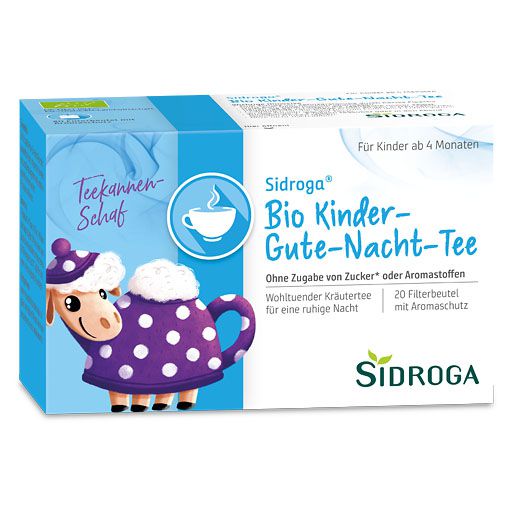 SIDROGA Bio Kinder-Gute-Nacht-Tee Filterbeutel 20 St  