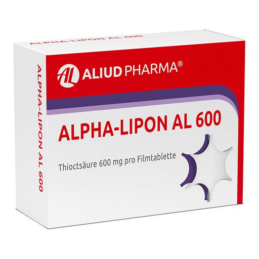 ALPHA-LIPON AL 600  für Missempfindungen bei diabetischer Nervenbeschädigung* 100 St