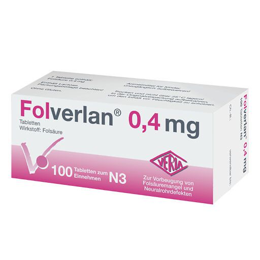 FOLVERLAN 0,4 mg Tabletten* 100 St
