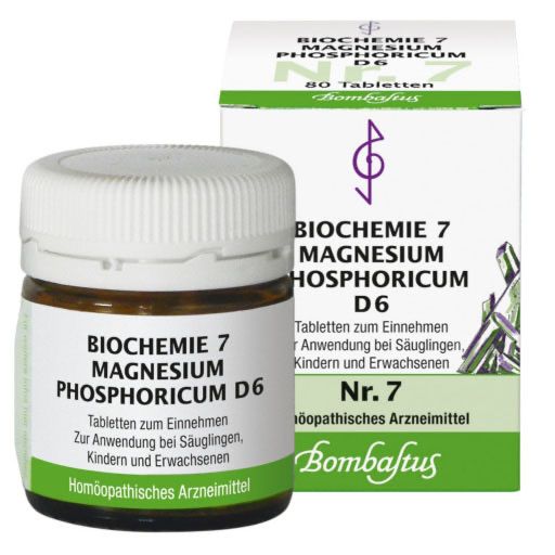 BIOCHEMIE 7 Magnesium phosphoricum D 6 Tabletten* 80 St