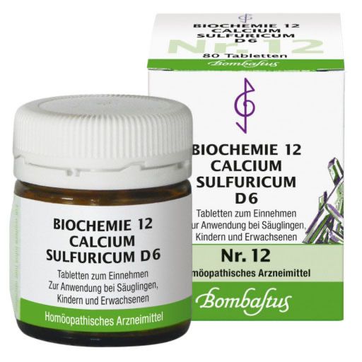 BIOCHEMIE 12 Calcium sulfuricum D 6 Tabletten* 80 St