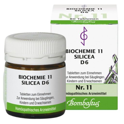 BIOCHEMIE 11 Silicea D 6 Tabletten* 80 St