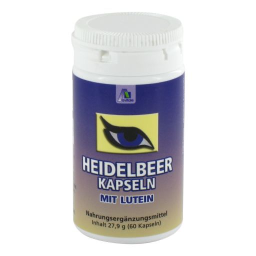 HEIDELBEER KAPSELN+Lutein+C+E 60 St  