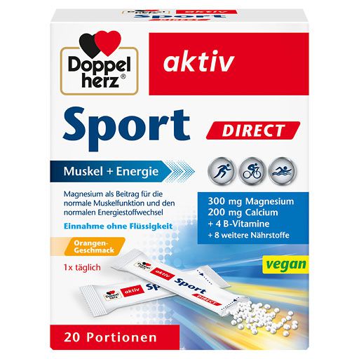 DOPPELHERZ Sport DIRECT Vitamine+Mineralien 20 St  