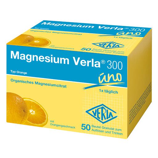 MAGNESIUM VERLA 300 Orange Granulat 50 St  