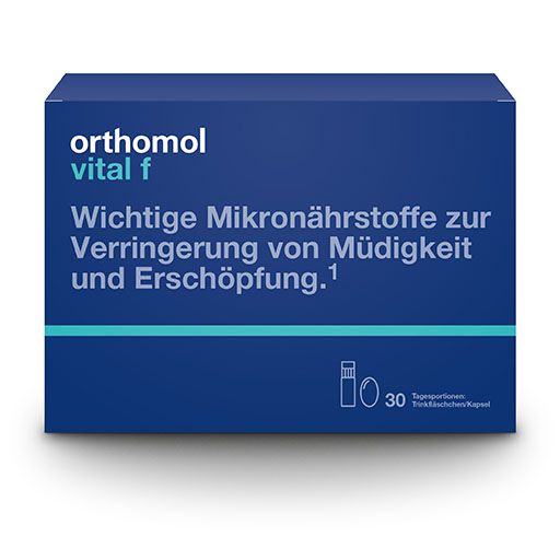ORTHOMOL Vital F Trinkfläschchen/Kaps. Kombipack. 30 St  