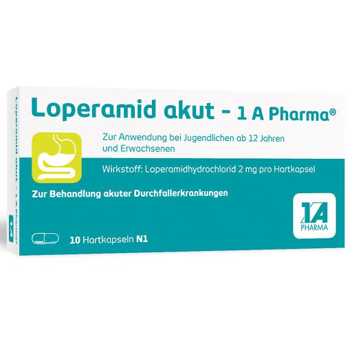 LOPERAMID akut-1A Pharma Hartkapseln* 10 St
