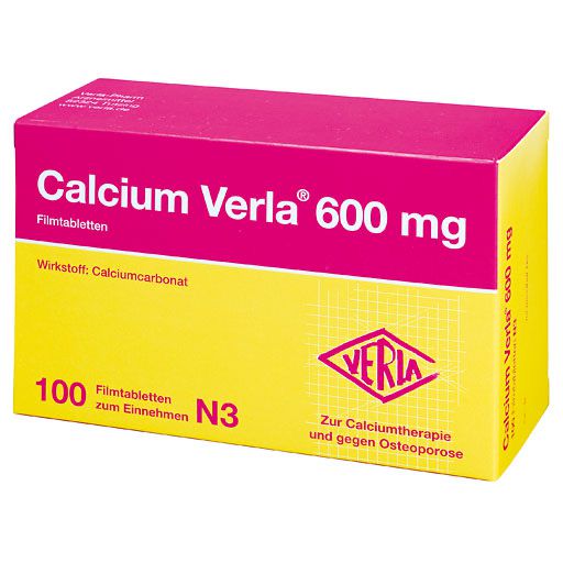 CALCIUM VERLA 600 mg Filmtabletten* 100 St