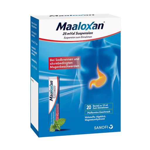 MAALOXAN 25 mVal Suspension* 20x10 ml