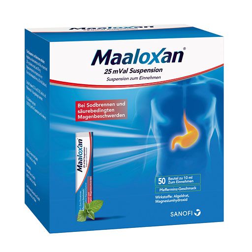 MAALOXAN 25 mVal Suspension* 50x10 ml