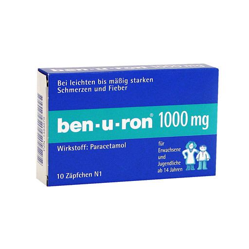 BEN-U-RON 1.000 mg Suppositorien* 10 St
