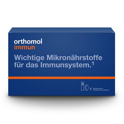 ORTHOMOL Immun Trinkfläschchen/Tabl. Kombipack. 7 St  