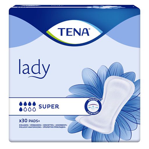 TENA LADY super Inkontinenz Einlagen 6x30 St