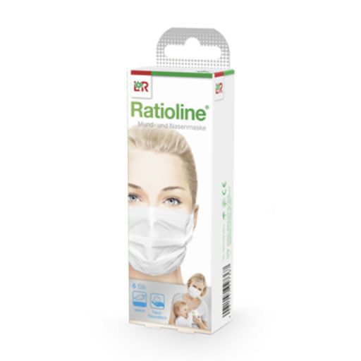 RATIOLINE bambino Mund- und Nasenmaske 6 St